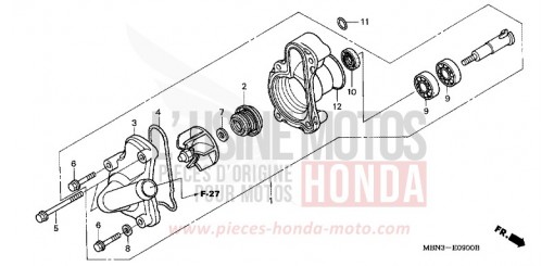 WATER PUMP XR650R7 de 2007